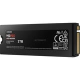 SAMSUNG 990 PRO Heatsink 2 TB SSD PCIe 4.0 x4, NVMe 2, M.2 2280, RGB leds