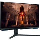 SAMSUNG Odyssey G7 G70B 28" 4K UHD gaming monitor Zwart, 2x HDMI, 1x DisplayPort, 2x USB-A 3.2 (5 Gbit/s), 1x RJ-45, 144 Hz