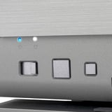 SilverStone Crown 04 HTPC behuizing Donkergrijs | 4x USB-A | 1x USB-C