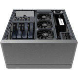 SilverStone Crown 04 HTPC behuizing Donkergrijs | 4x USB-A | 1x USB-C
