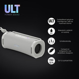 Sony ULT FIELD 1 draadloze draagbare speaker luidspreker Wit (mat), Bluetooth 5.3