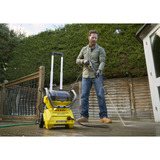 Stanley FATMAX 2x V20 18V draadloze hogedrukreiniger (alleen body) Zwart/geel, Accu's en oplader niet inbegrepen