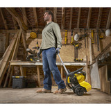 Stanley FATMAX 2x V20 18V draadloze hogedrukreiniger (alleen body) Zwart/geel, Accu's en oplader niet inbegrepen