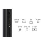 TCL MQLED85K Premium QD-MiniLED TV 50" 4K Ultra HD Zwart, 4x HDMI, USB-A, LAN, WiFi 5, BlueTooth 5.4