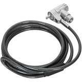 Targus DEFCON Ultimate Universal Master Keyed Cable Lock with Slimline Adaptable Lock Head diefstalbeveiliging Zilver, 25 stuks