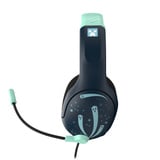 Turtle Beach Airlite Fit - Minecraft Dungeons II voor Nintendo Switch 2 over-ear gaming headset Donkerblauw/mint