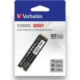 Verbatim  512GB 3.3/2.5 Vi3000      PCIe3 VER SSD 