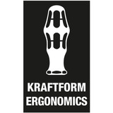Wera Wera Kraftform Kompakt 27 RA 1 bitset Zwart/groen