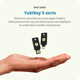 Yubico YubiKey 5 NFC security key Zwart, USB-A, NFC, FIDO-gecertificeerd