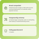 Yubico YubiKey 5 NFC security key Zwart, USB-A, NFC, FIDO-gecertificeerd