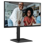 AOC 24E4U 23.8" monitor Zwart, 120 Hz, VGA, HDMI, DisplayPort, Audio, USB