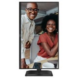 AOC 24E4U 23.8" monitor Zwart, 120 Hz, VGA, HDMI, DisplayPort, Audio, USB