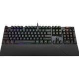 ASUS ROG Strix Scope II RX, gaming toetsenbord Zwart, US lay-out, ROG RX Red, PBT-keycaps
