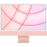 Apple iMac 24 (MGPN3N/A) pc-systeem Roze, 8GB, WiFi 6, Big Sur 11