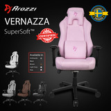 Arozzi Vernazza Supersoft Fabric - Pink gamestoel Roze