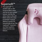 Arozzi Vernazza Supersoft Fabric - Pink gamestoel Roze