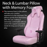 Arozzi Vernazza Supersoft Fabric - Pink gamestoel Roze