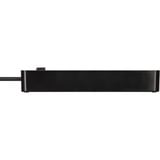 Brennenstuhl Ecolor 4-voudige stekkerdoos met 2 USB-laadaansluitingen Zwart, 4x stekker, 2x USB-C, 2x USB-C