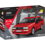 COBI Audi quattro 1980 Constructiespeelgoed Schaal 1:35