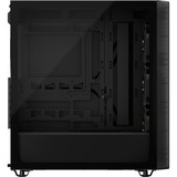 Corsair 3200D RS ARGB Smoke midi tower behuizing Donkergrijs | 1x USB-A | 1x USB-C | RGB | Tempered Glass