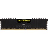 Corsair 64 GB DDR4-3600 Kit werkgeheugen Zwart, CMK64GX4M2D3600C18, Vengeance LPX, XMP