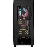 Corsair  midi tower behuizing Donkergrijs | 1x USB-A | 1x USB-C | RGB | Window