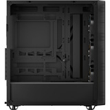 Corsair  midi tower behuizing Donkergrijs | 1x USB-A | 1x USB-C | RGB | Window