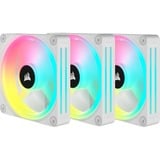 Corsair iCUE LINK QX120 RGB Starterskit case fans Wit, 3 stuks, 120 x 120 x 25 mm, PWM