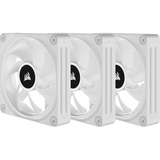 Corsair iCUE LINK QX120 RGB Starterskit case fans Wit, 3 stuks, 120 x 120 x 25 mm, PWM