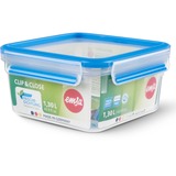 Emsa Clip & Close Vershouddoos 1,3 l Transparant/blauw