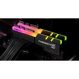 G.Skill 32 GB DDR4-3200 (2x 16 GB) Kit werkgeheugen Zwart, F4-3200C16D-32GTZRX, Trident Z RGB, XMP
