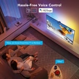 Govee H6199 DreamView T1 TV achtergrondverlichting sfeerverlichting 5 meter, RGBIC, Wifi, Bluetooth, voor 75 - 85 inch tv's