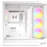 HYTE HYTE Y50 Snow White midi tower behuizing Wit | 2x USB-A | 1x USB-C | RGB | Window