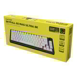 Hator Skyfall MAG Ultra 8K, gaming toetsenbord Zwart, US lay-out, HATOR Aurum Ice, 65%, RGB, Double-shot PBT, Hot-swap