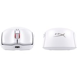 HyperX Pulsefire Haste 2 Mini gaming muis Wit, 400 - 26,000 DPI, 2.4 GHz / Bluetooth / USB-C