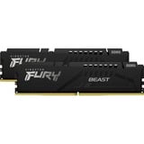 Kingston FURY Beast 32 GB DDR5-6000 (2x 16 GB) werkgeheugen Zwart, KF560C36BBE2K2-32, XMP 3.0, EXPO