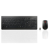 Lenovo 510 Wireless Combo Keyboard & Mouse desktopset Zwart, US lay-out (QWERTY), 100%, 1200 DPI