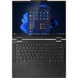 Lenovo ThinkPad T14s 2-in-1 Gen 1 (21R3004HMH) 14"  laptop Zwart | Ultra 7 255U | Intel Graphics | 32 GB | 1 TB SSD | Touch