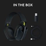 Logitech G435 LIGHTSPEED Wireless over-ear gaming headset Zwart, Bluetooth, Pc, PlayStation 4, PlayStation 5