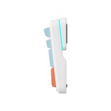 MCHOSE K99 Horizon Orange Hyacinth Wireless Gasket Mount Mechanical, toetsenbord Wit/oranje, US lay-out, KTT Hyacinth, 98%, RGB, Hot swap, Double-Shot PBT, draadloos / Bluetooth / USB-C