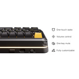 MCHOSE K99 V3 Wireless Mechanical Keyboard Zwart, US lay-out (QWERTY), Kailh Box Icy Creamsicle, 99%, RGB, PBT Keycaps, Hot-Swap, 2.4 GHz | Bluetooth | USB-C