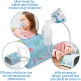 Medisana IN 155 - Inhalator Kids Blauw/grijs, 2-in-1: Inhalator en neusreiniger