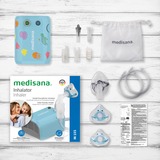 Medisana IN 155 - Inhalator Kids Blauw/grijs, 2-in-1: Inhalator en neusreiniger