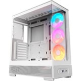 NZXT S5 RGB midi tower behuizing Wit | 2x USB-A | 1x USB-C | RGB | Tempered Glass