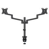 Neomounts DS60-425BL2 Monitorarm 17-27" Zwart