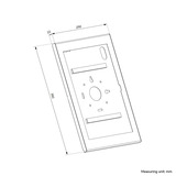 Neomounts WL15-603BL1 Tablet casing standaard Zwart