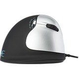 R-Go Tools HE Break ergonomische muis Zwart/zilver, 2400dpi, Rechts, Large (Handlengte boven de 185mm)