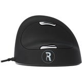 R-Go Tools HE Mouse, Rechtshandig Zwart/zilver, 500 - 3500dpi, Large (Handlengte boven de 185mm)