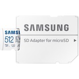 SAMSUNG EVO Plus microSDXC Card 512 GB (2021) geheugenkaart Wit, UHS-I U3, Class 10, V30, A2