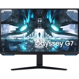 SAMSUNG Odyssey G7A LS28AG700NUXEN 28" 4K Ultra HD Gaming Monitor Zwart, 2x HDMI, DisplayPort, 2x USB-A 3.2 (5 Gbit/s), USB-B 3.0, 144 Hz